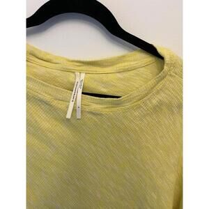 By Anthropologie Women's Small Yellow Long Sleeve Cute Spring Top Shirt
